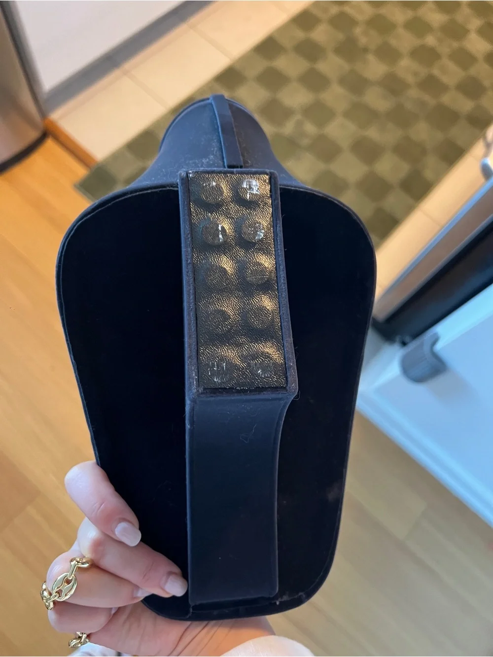 Black Velvet Necklace Display Bust Magnetic